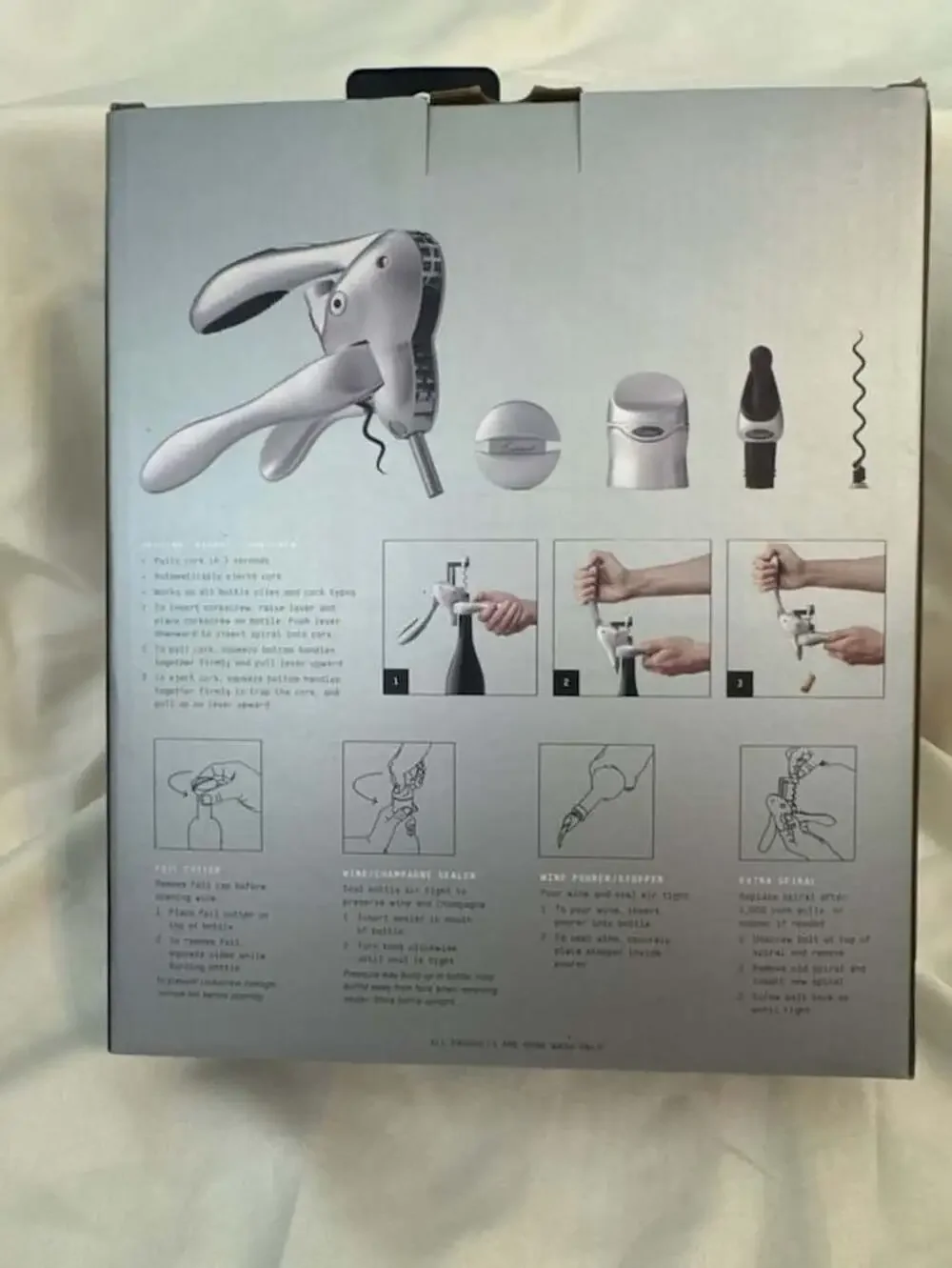 Rabbit 5-Piece Wine Tool Kit